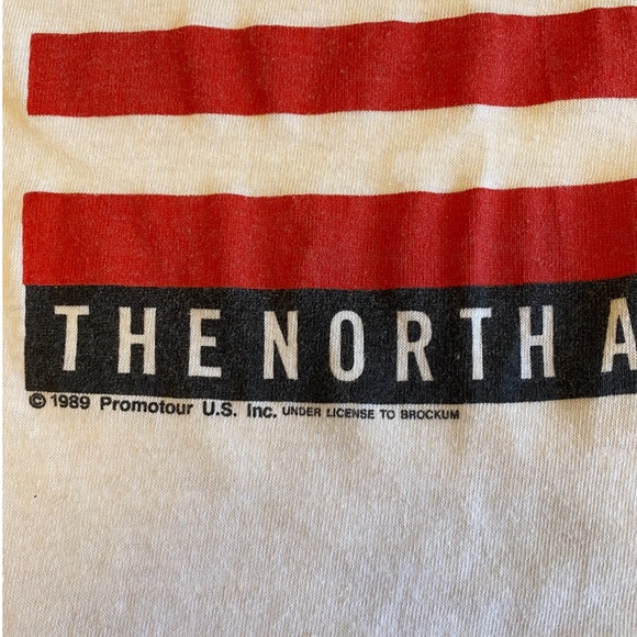 Vintage 1980’s Rolling Stones Concert Tee Steel Wheels Tour White T-Shirt - Picture 5 of 10